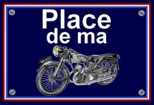 Plakette place ma monet - ",