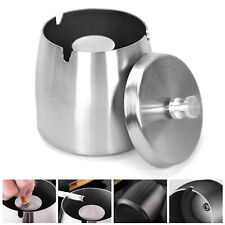 Aschenbecher Edelstahl mit