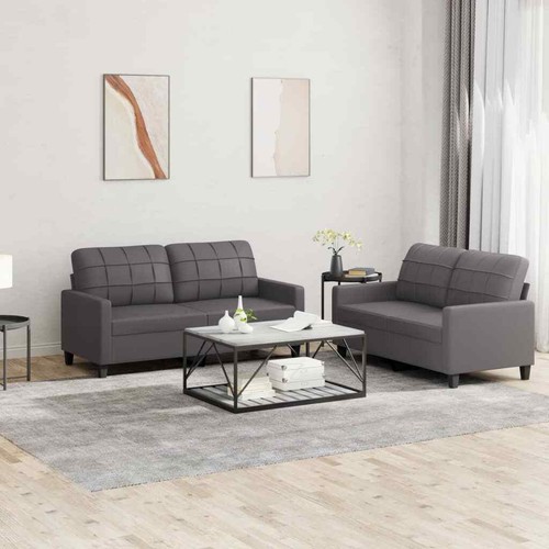Tlg sofagarnitur mit kissen - 3-tlg.,