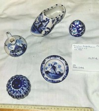 Porzellan Delft Blue 5 Teile