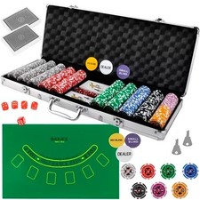 Profi aluminium poker - aluminium,
