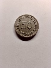 50 Pfennig Münze Bank