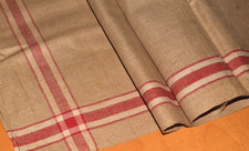 Antikes Rolltuch Leinentuch