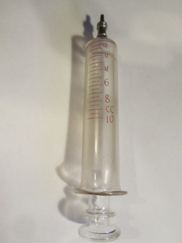 Glasspritze 10ml komplett - , glas