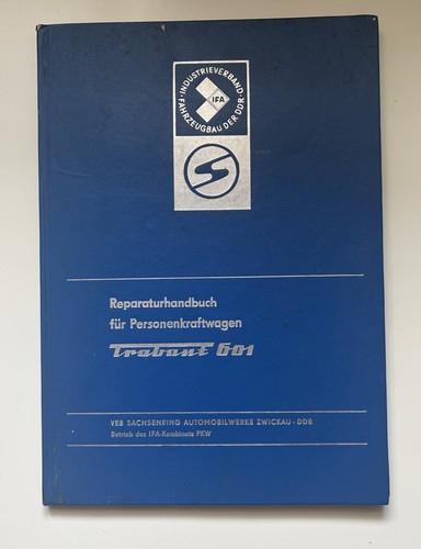 Reparaturhandbuch trabant - reparaturhandbuch,