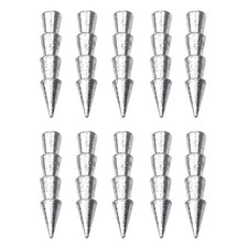 10x Offset Haken Blei Gewicht Wurm Senker Für Meer Offshore Boot