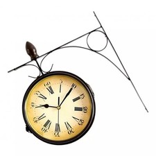 Wanduhr Doppelseitige