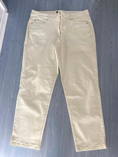 Adagio Damen Jeans Hose Größe 44,Farbe:Hell Seladon,Obermaterial:Cotton,Elastan.
