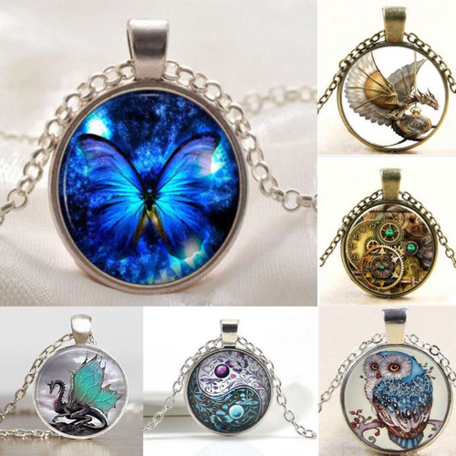 Eule drache katze cabochon - eule,