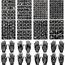 24 Blatt Henna Tattoo