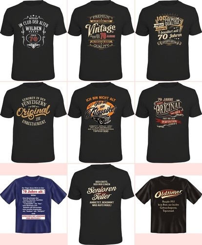 Geburtstag herren shirt - 70.geburtstag,