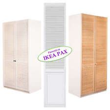 Lamellentür Schrankfront für IKEA PAX Kleiderschrank Massivholz Kiefer PAX-Türen