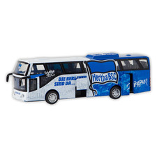 Hertha BSC Mannschaftsbus mit