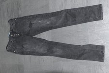 Damen Jeans Hose schwarz Blind