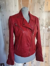 STRADIVARIUS  LAMM Lder  damen jacke gr.M
