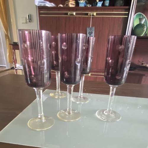 Vintage sektgläser - vintage, –