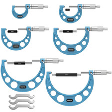 6er Set Außenmikrometer 0-150
