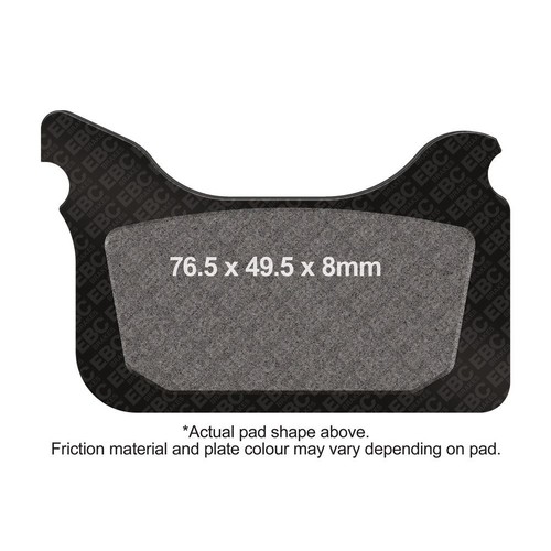 Ebc mxs sport pad - pad, rechts