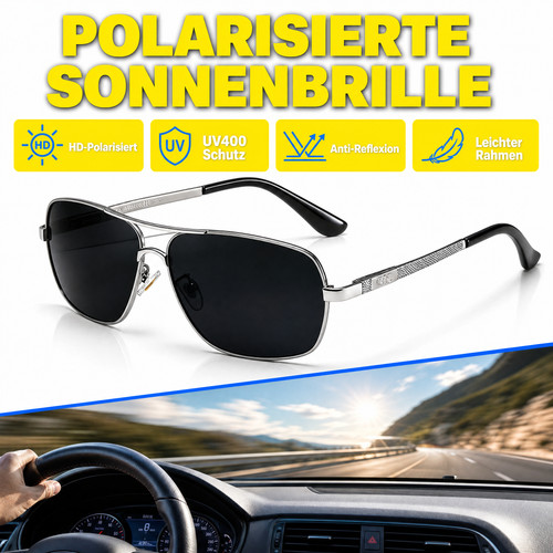 Sonnenbrille etui polarisiert - sonnenbrille,