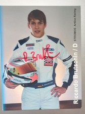 Motorsport Autogrammkarte Riccardo Brutschin, ATS Formula 3 Cup