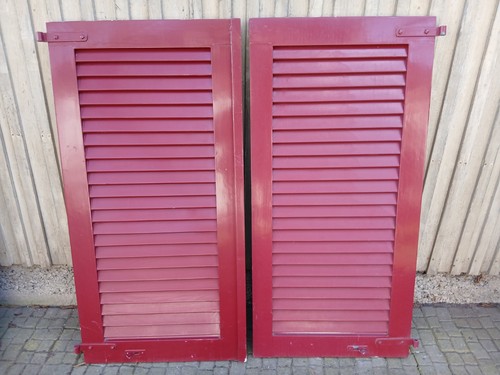 Paar fensterladen holz - fensterladen,