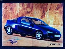 OPEL Tigra A 1.4 16V und 1.6 16V Poster / Prospekt 9.1994