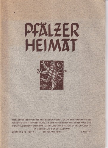 Pfälzer heimat lobloch - ,