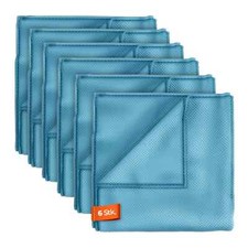 6x ADBL G Spezial Glasreinigungstuch Reinigungstuch Glastuch 300GSM 40cm×40cm