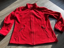 Fleecejacke damen rot hickory - fleecejacke,
