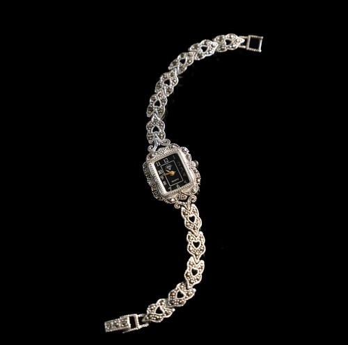 Art déco silberuhr 925 - déco,