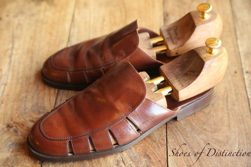 Russell bromley braun leder - &,