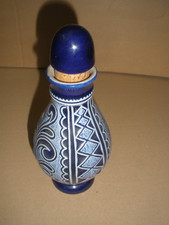 Gefäß Flasche Essig Öl aus