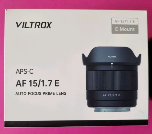 Viltrox 15mm aps - f1.7, aps-c