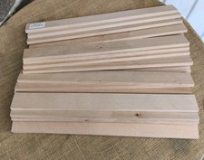 20x Buche Bastelholz 400 x 40