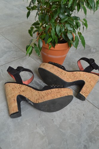 Graceland schwarze kork - schwarze,