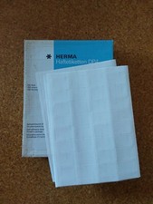 Etiketten HERMA 4530, weiß, 34×53 mm, selbstklebend 250 Bl, 8000 Aufkleber, Büro