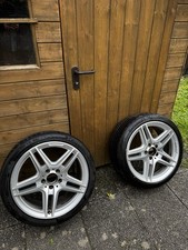 2x AMG Felgen W204 C Klasse 18