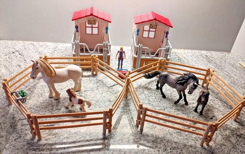 Schleich 2xpferdebox kl - -,