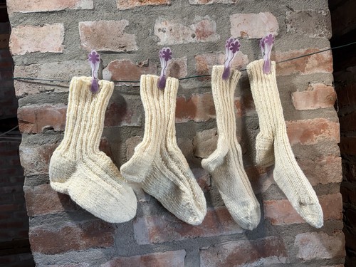 Paar handgestrickte - 2,