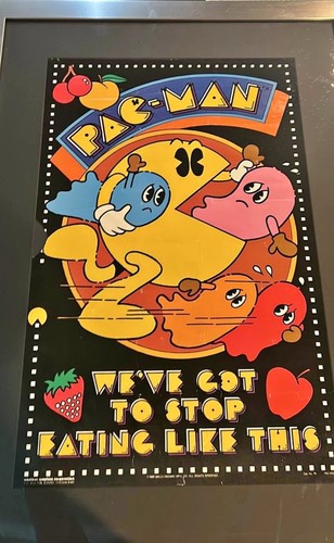 Selten 1980 vintage pac man - selten,