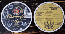 Bierdeckel München vom Oktoberfest 2025: Paulaner Brauerei Oktoberfest Bier