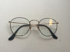 Original Ray Ban Brille RB 3447 2991 47 schwarz gold Brillengestell (Gleitsicht)