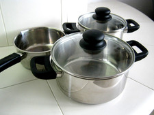 Kochtopfset  ELO  2,5 L -1,0 L - 1,5 L