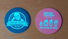 1 Bierdeckel Schnapsdeckel Klein - Schierker Feuerstein