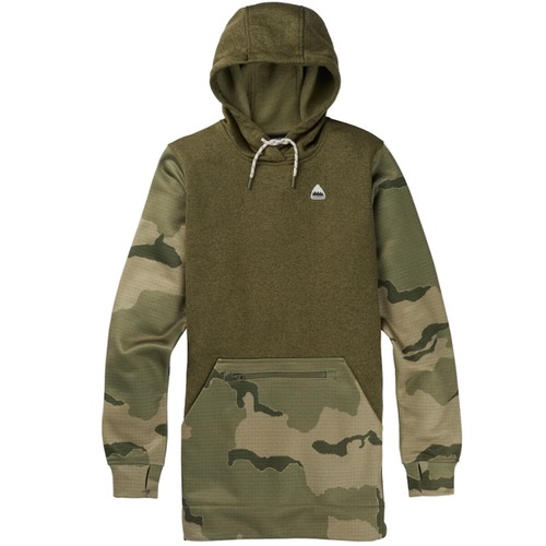 Burton oak long hooded - oak,