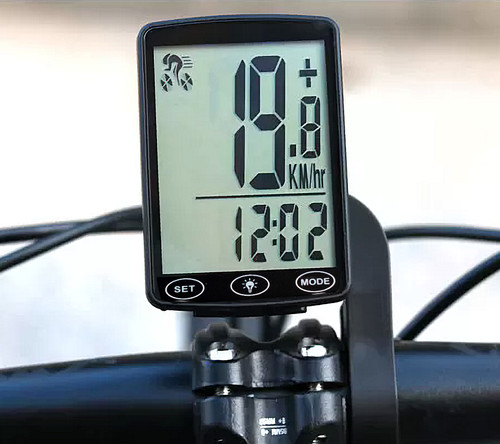Kabelloser fahrradcomputer - kabelloser,