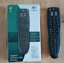 Logitech Harmony 300 Remote Universal Fernbedienung mit Bedienungsanleitung