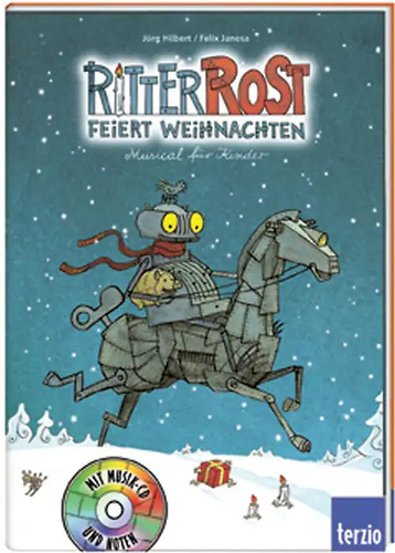 Ritter rost feiert weihnachten - rost,