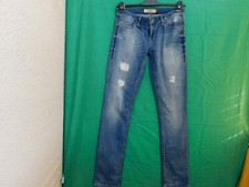 Damen Jeans gr.40.Jeansblau.Auswasch Optik.
