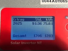 SUNWAYS NT2500 - 900 V Wechselrichter SNr 0044A0110655 nur wenige Betriebstunden